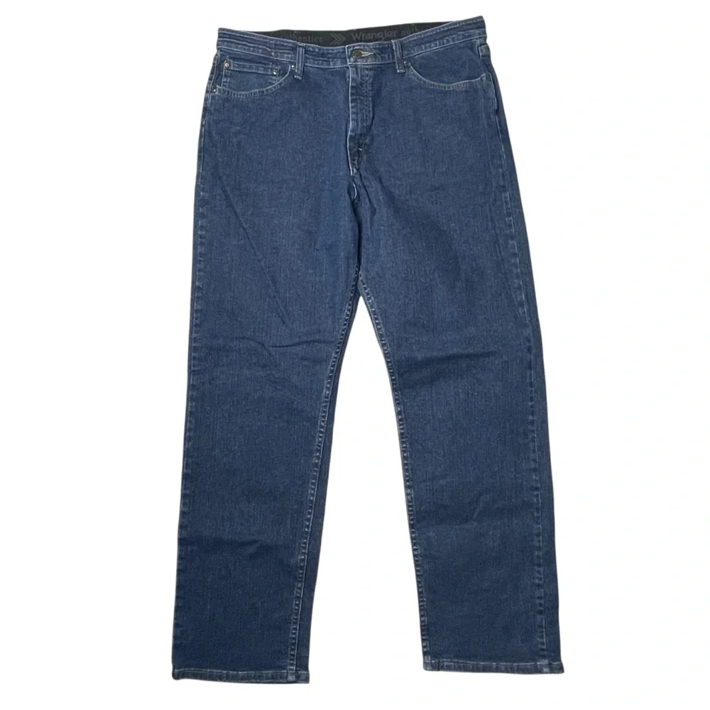Wrangler 36x32 Comfort Flex Waistband Jeans - Picture 2 of 6
